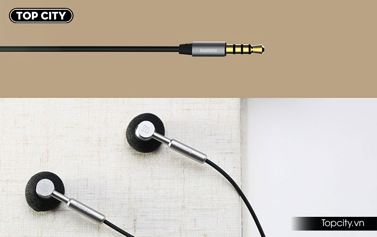 Tai nghe earbud kim loại Remax RM - 305M 6